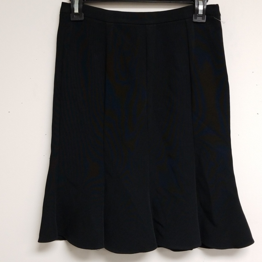 Dolce & Gabbana Black Ruffled A-line Skirt Size 24